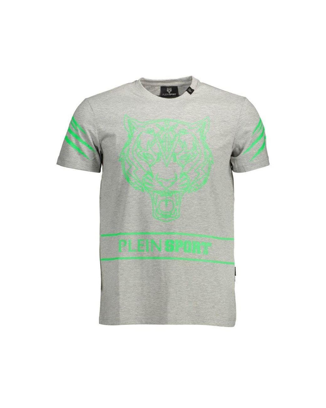 Philipp Plein Green Cotton T-Shirt for men