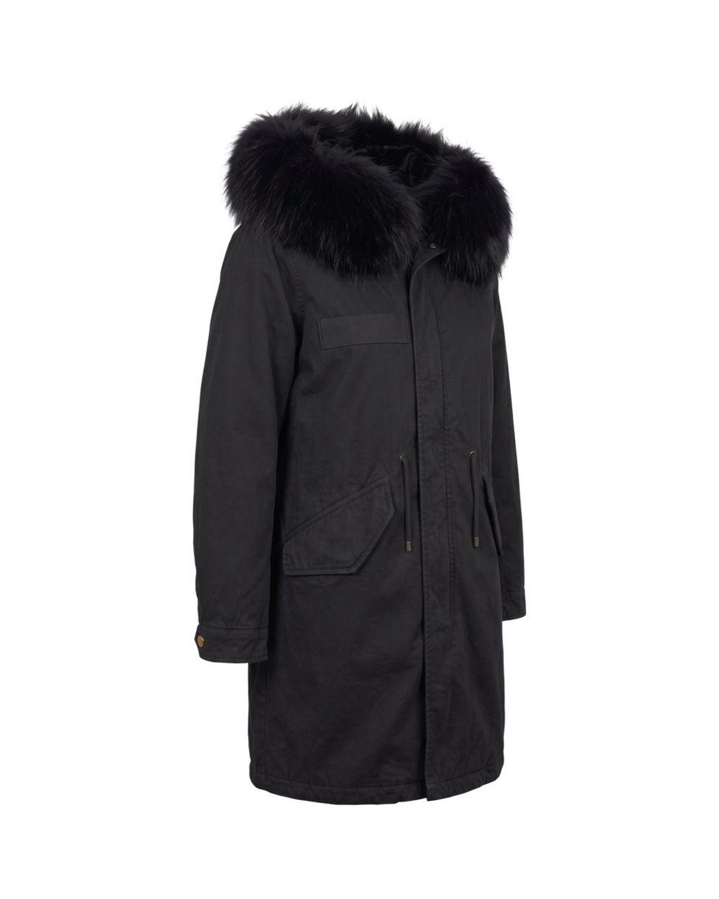 MR & MRS Black Cotton Jacket