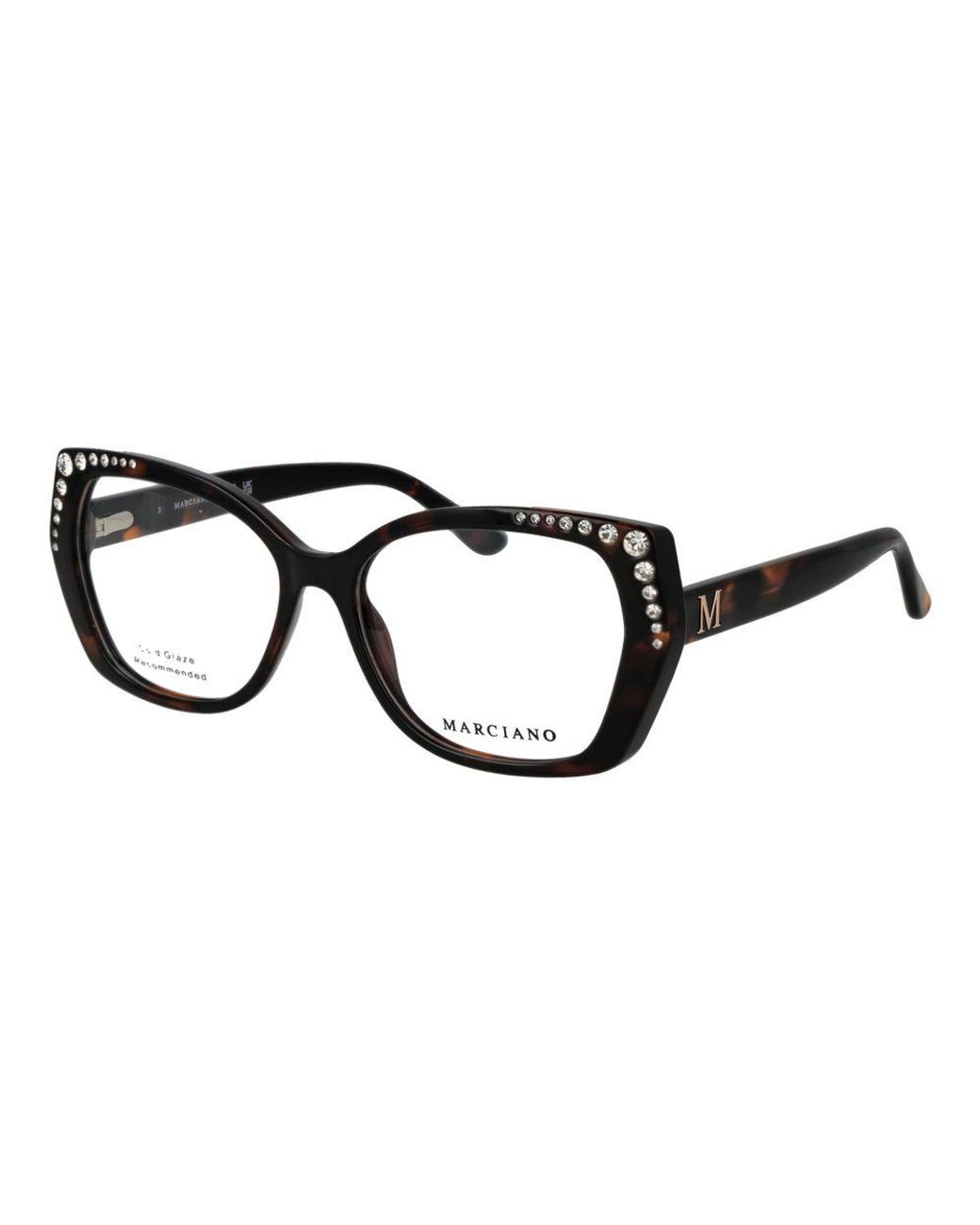 MARCIANO BY GUESS Black Acetate Glasses (frames)