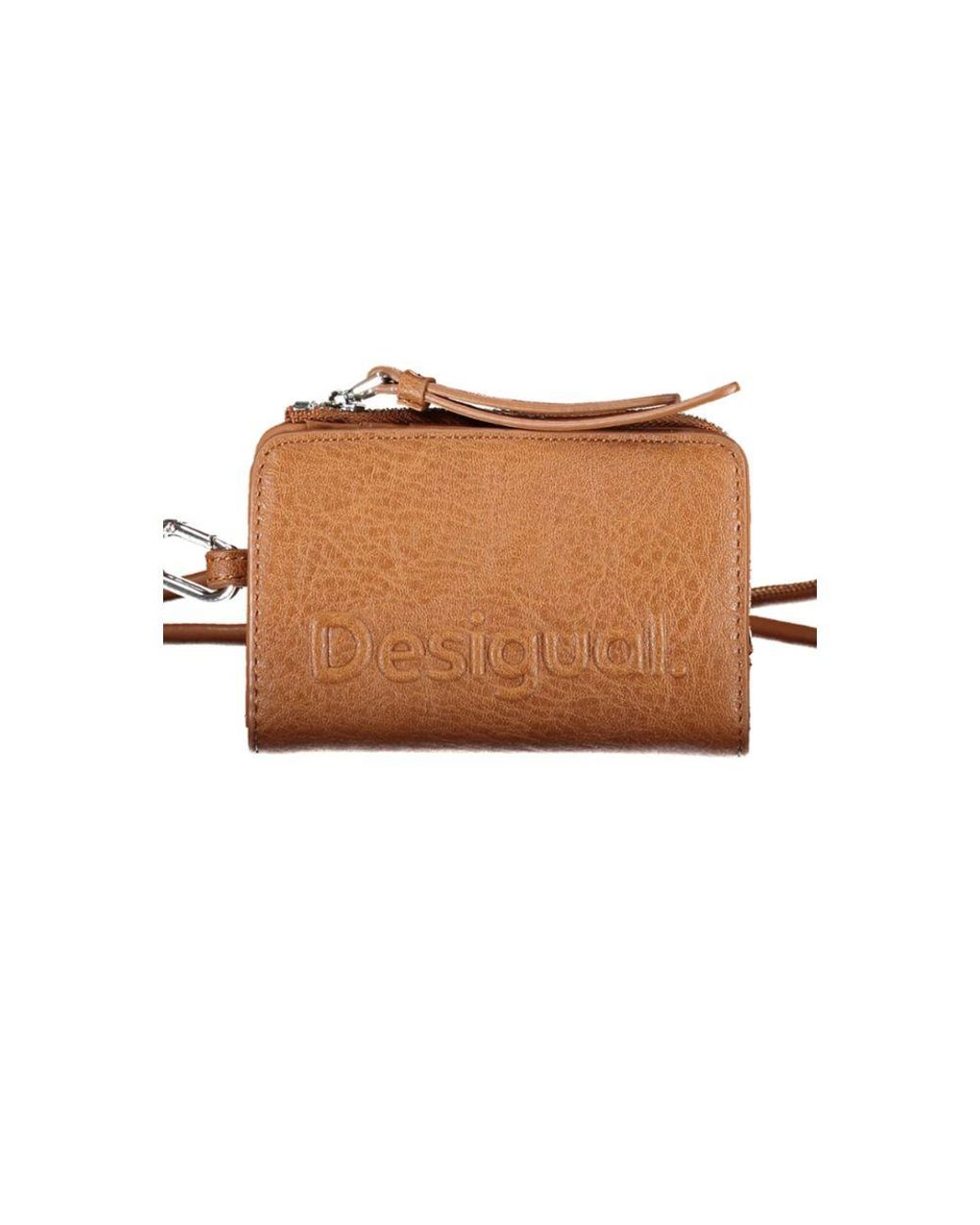 Desigual Brown Polyethylene Wallet