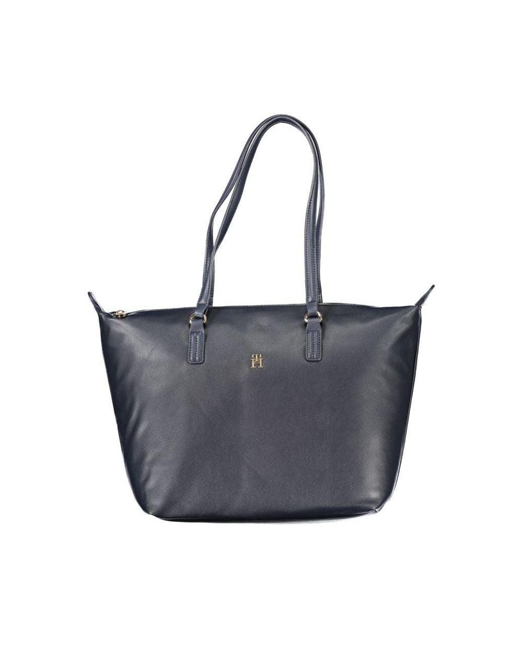 Tommy Hilfiger Blue Nylon Tote Aw0Aw08236