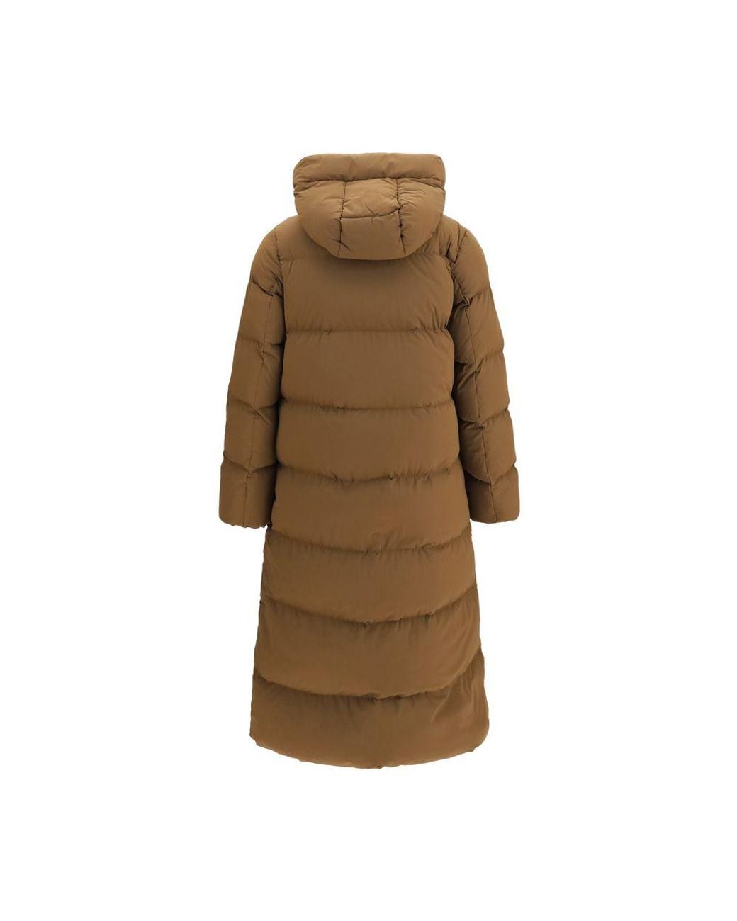 Woolrich Brown Polyamide Full-Length Jacket