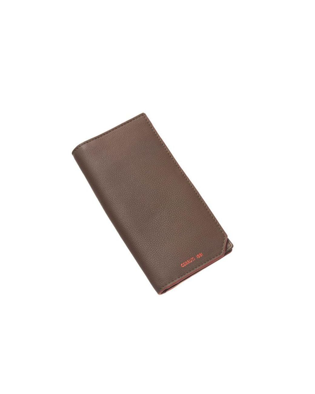 Cerruti 1881 Brown Calfskin Men Wallet for men