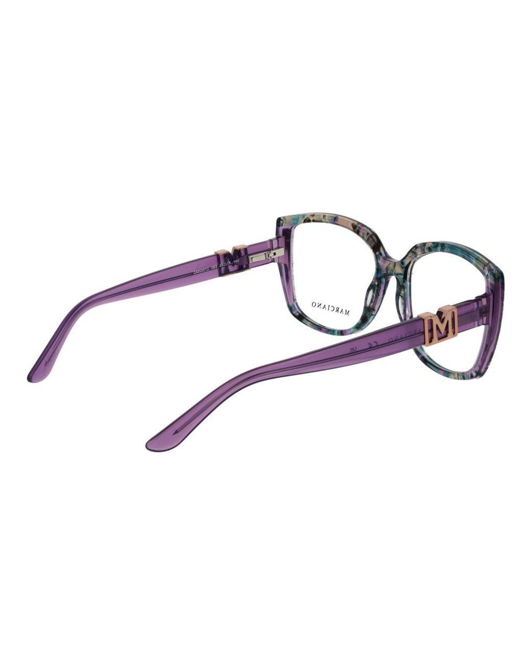 MARCIANO BY GUESS Blue Purple Plastic Glasses (frames)