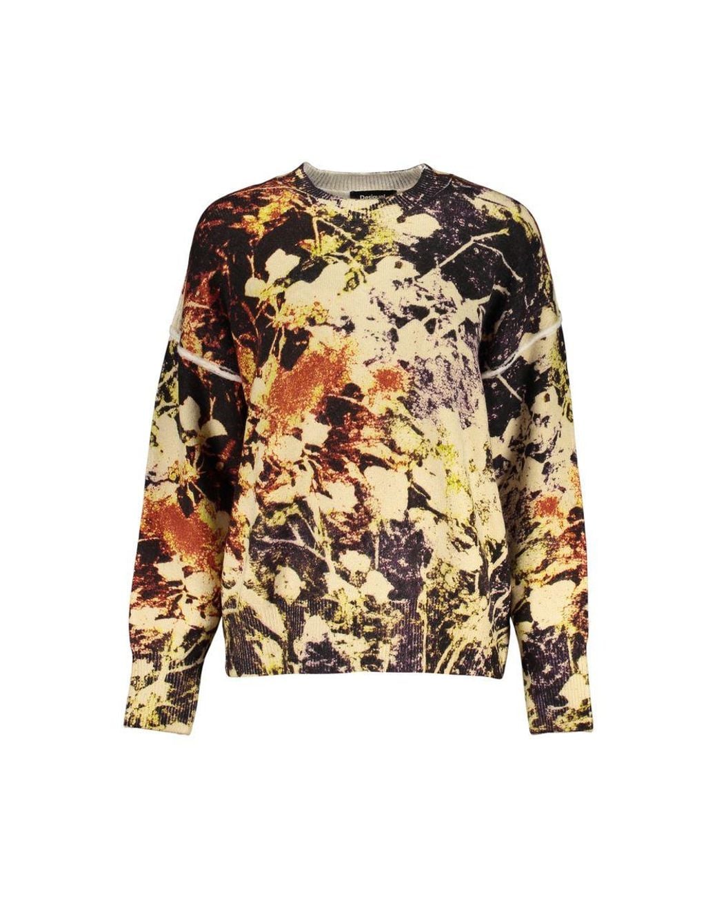 Desigual Black Acrylic Sweater