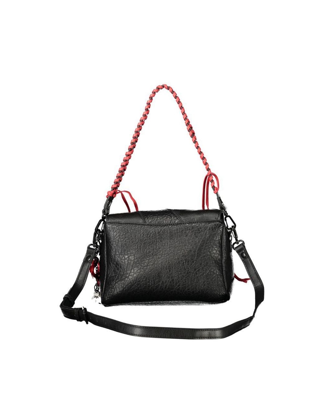 Desigual Black Polyurethane Bag