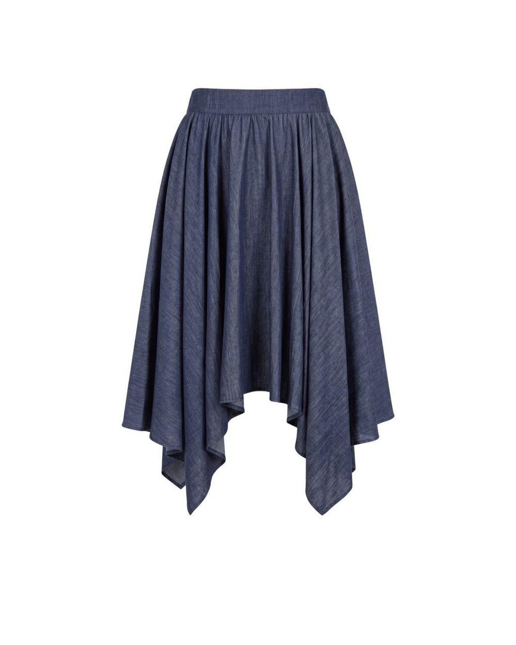 Trussardi Blue Denim Skirt