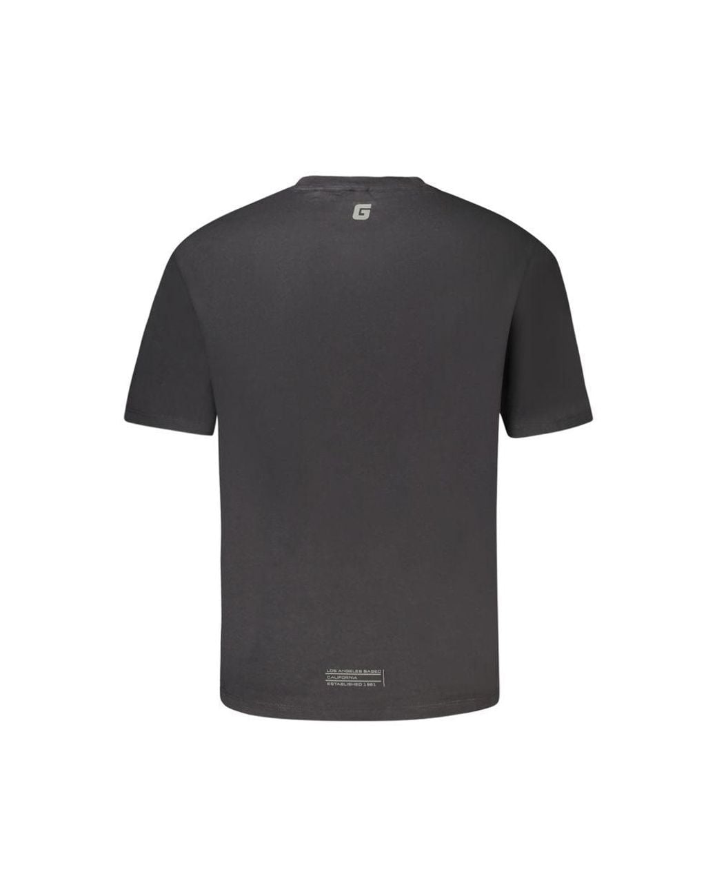 Guess Black Cotton Men's T for men