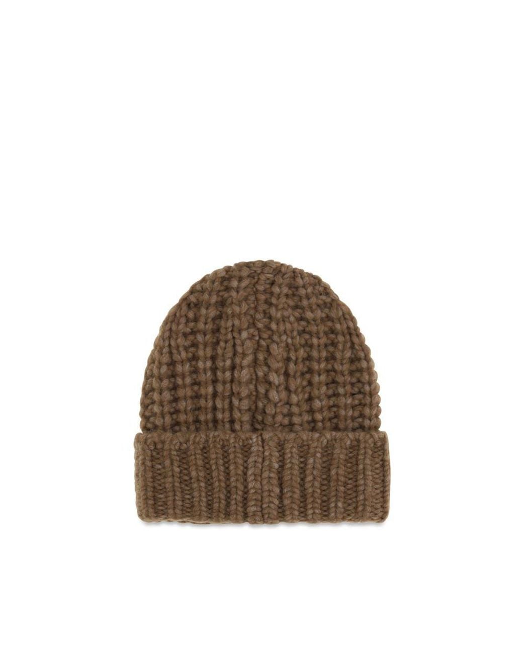 Moncler Brown Alpaca Vicugna Pacos Beanie