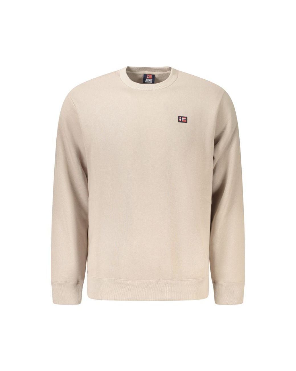 Norway 1963 Natural Cotton Sweater for men