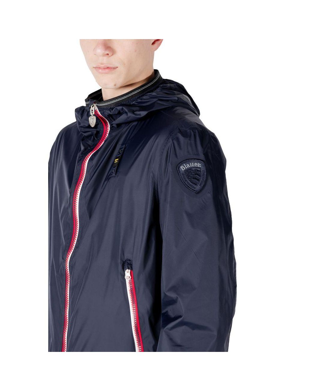 Blauer Blue Polyamide Jackets & Coat for men