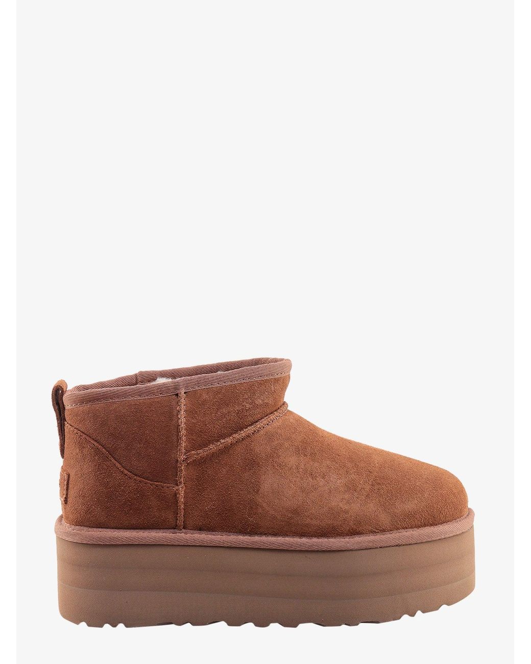 UGG Stitched Profile Boots in Brown | Lyst