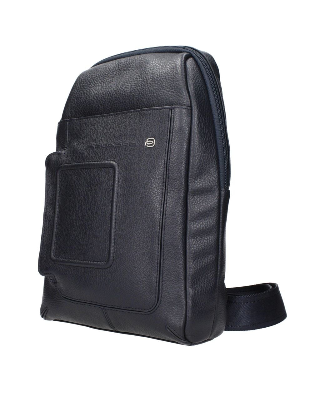 Piquadro Gray Leather Crossbody Bags
