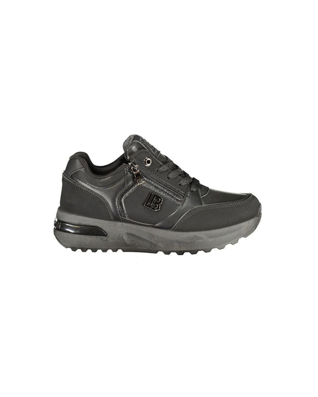 Laura Biagiotti Black Nero Polyurethane 's Sneaker