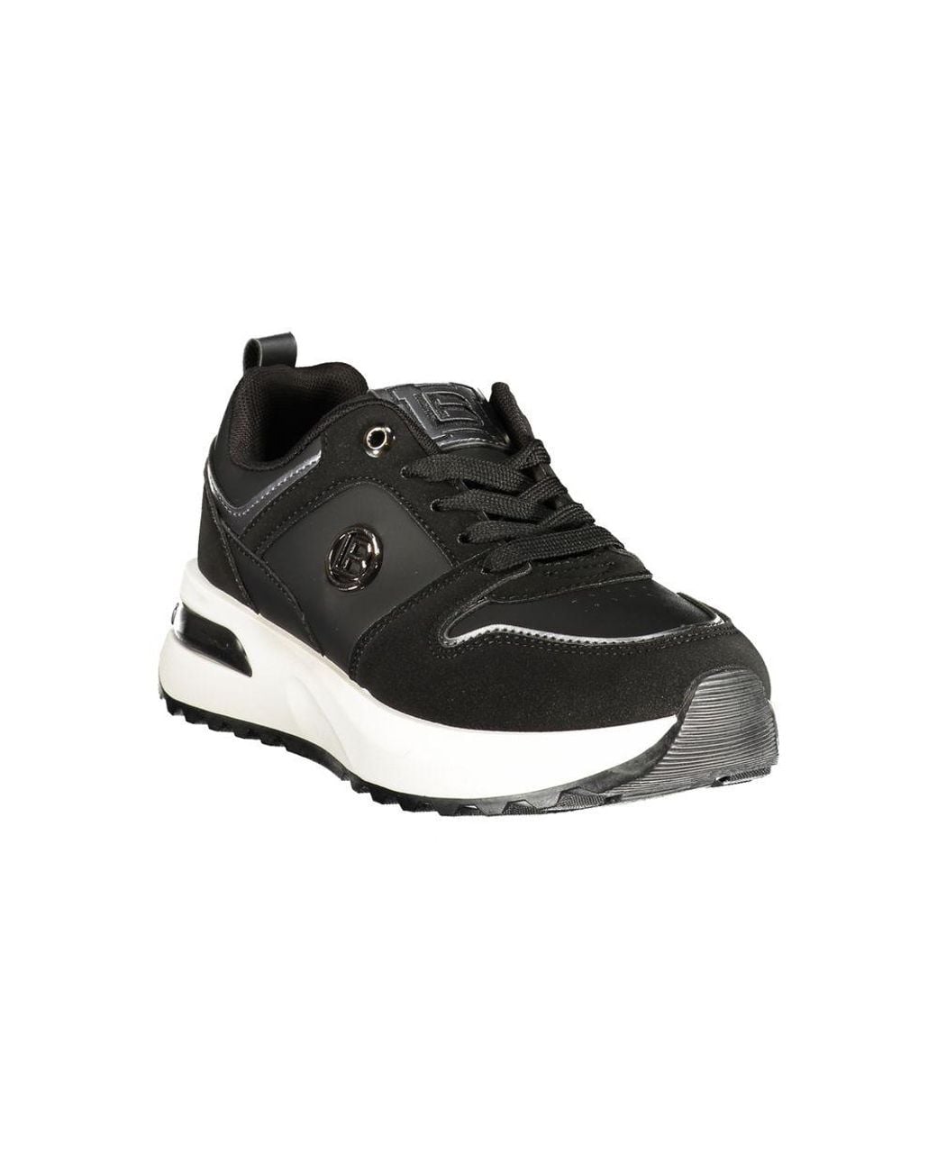 Laura Biagiotti Black Polyurethane 's Sneaker