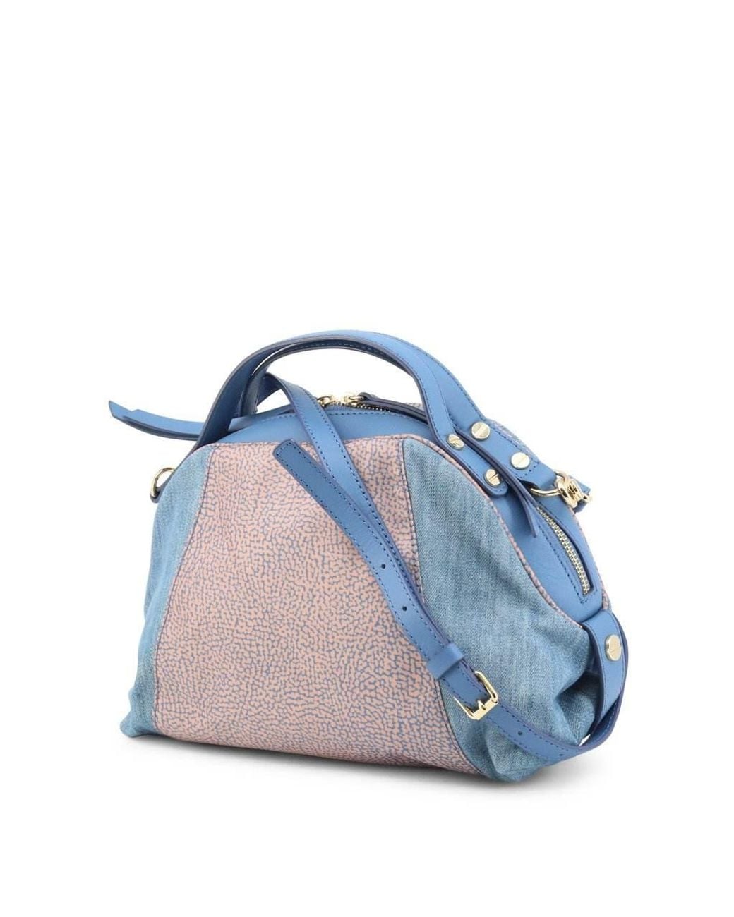 Borbonese Blue Handbag