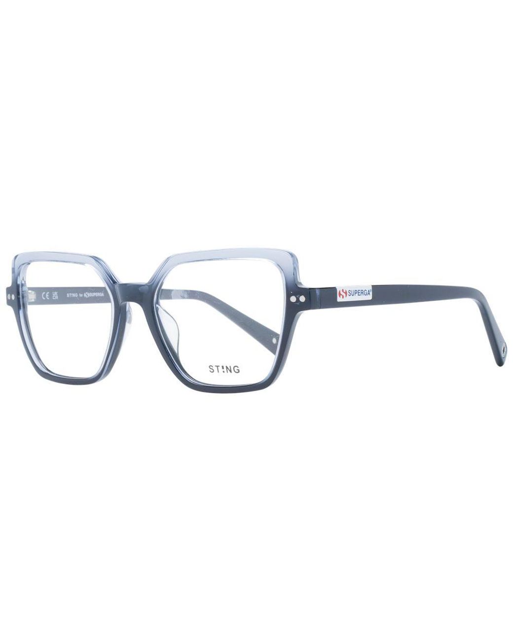 Sting Blue Acetate & Plastic Glasses (frames) for men