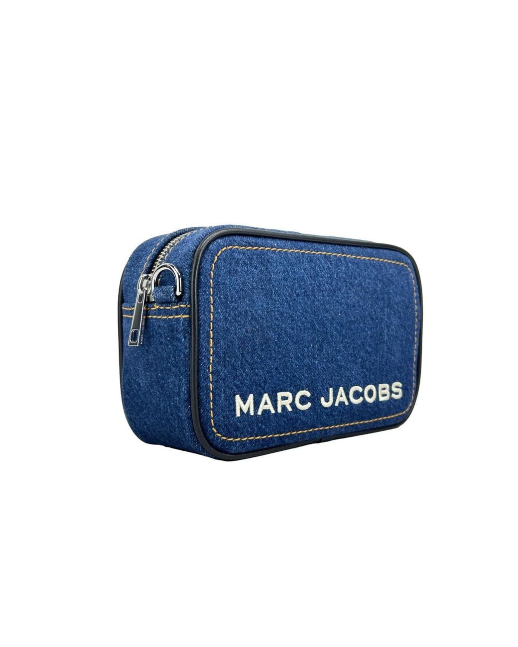 Marc Jacobs Blue Flash Denim Camera Crossbody Bag Purse