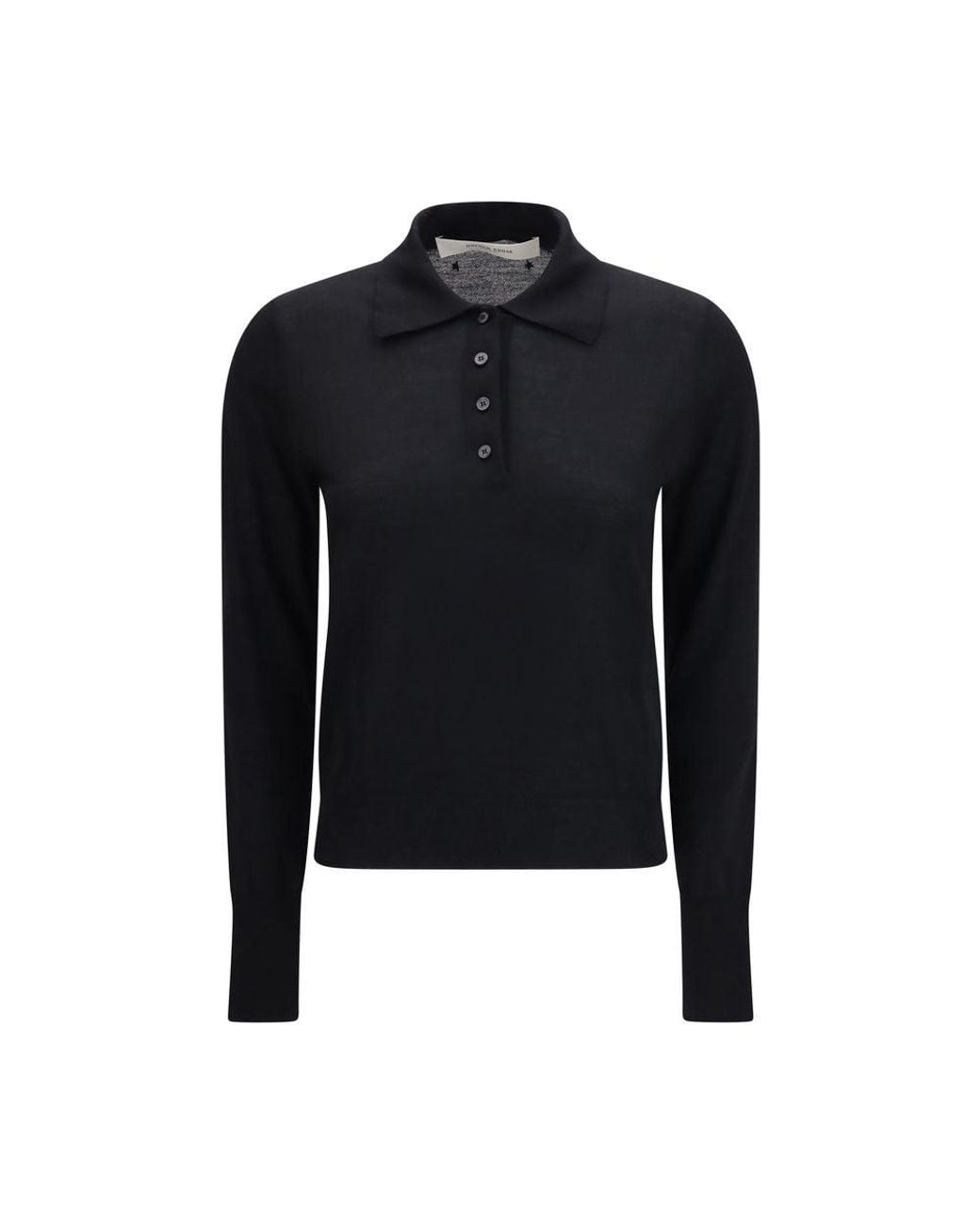 Golden Goose Deluxe Brand Blue Black Wool Oves Aries Shirt