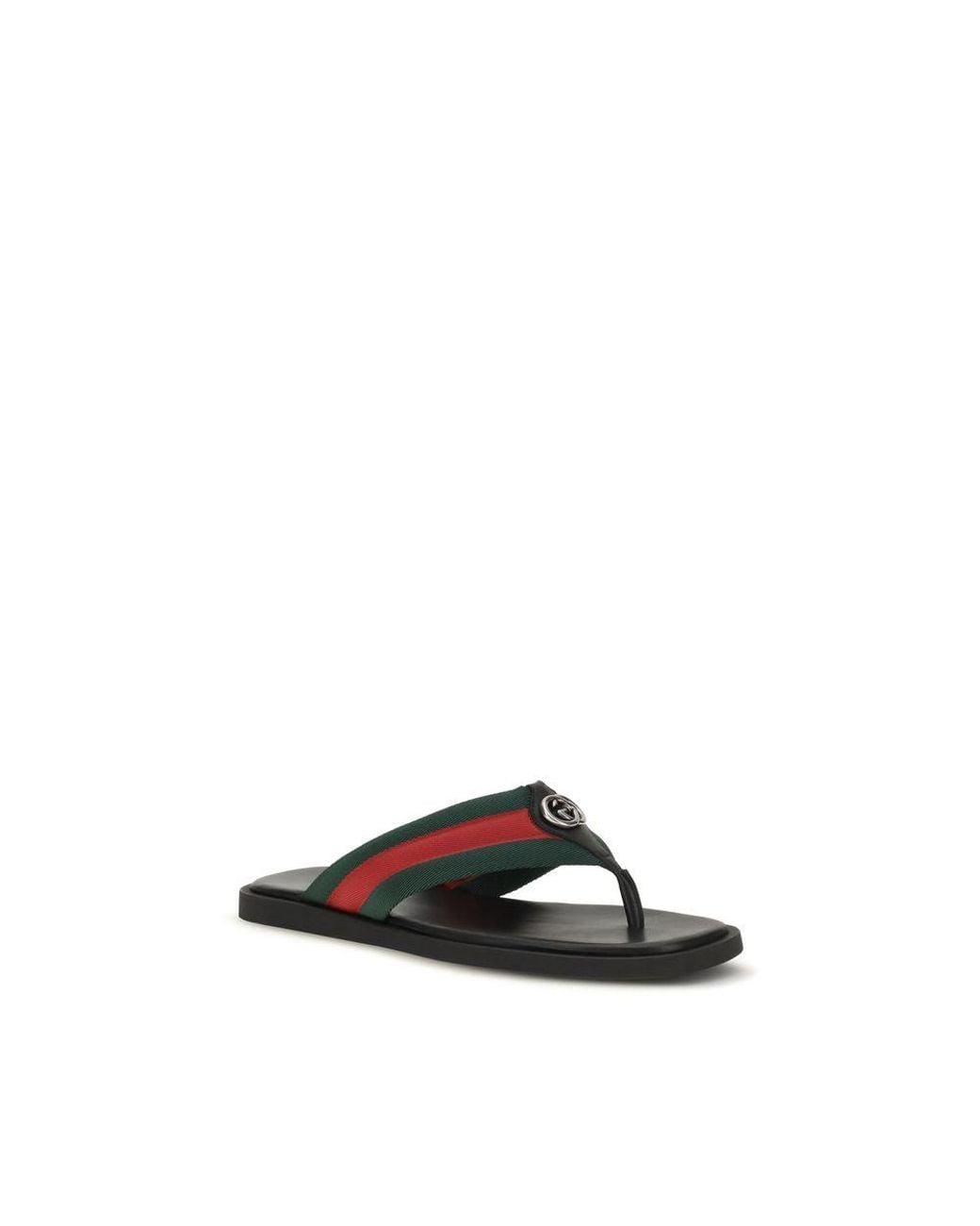 Gucci Black Polyamide Flip for men