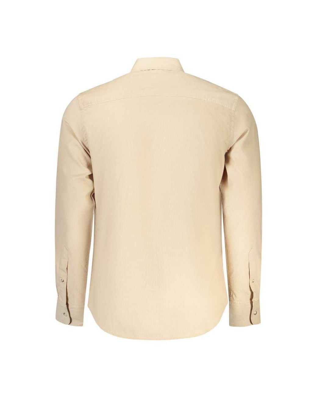 North Sails Natural Beige Cotton Men Shirt for men