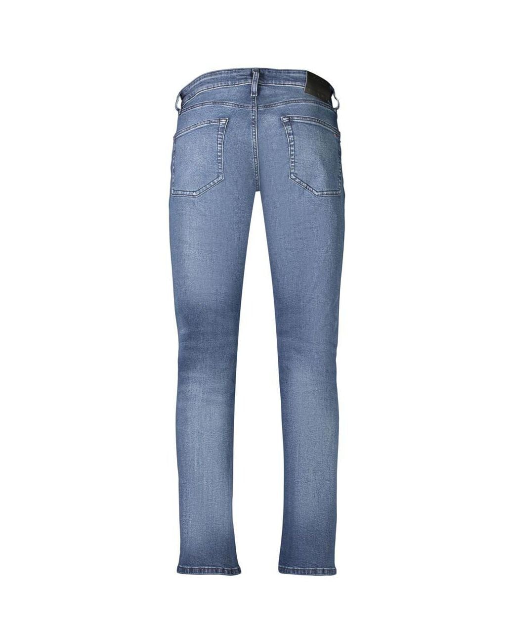 Tommy Hilfiger Blue Cotton Slim Fit Jeans for men