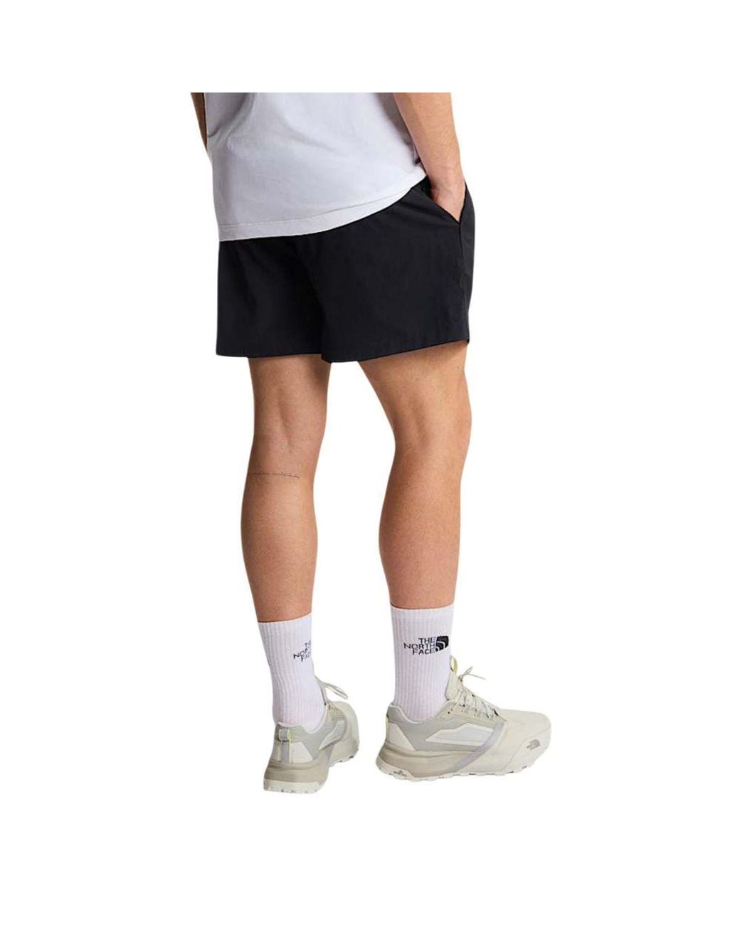 The North Face Blue Black Nylon Bermuda Shorts for men