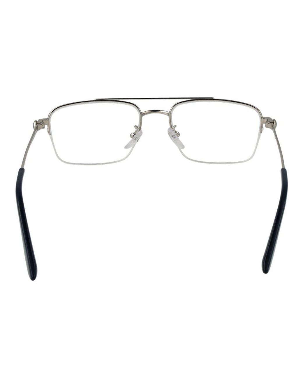 BMW Metallic Gray Metal Glasses (frames) for men