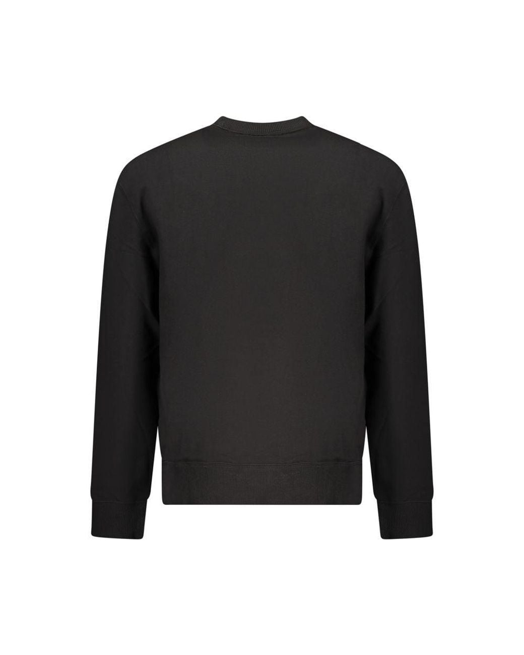 Calvin Klein Black Cotton Sweatshirt Clothing for men