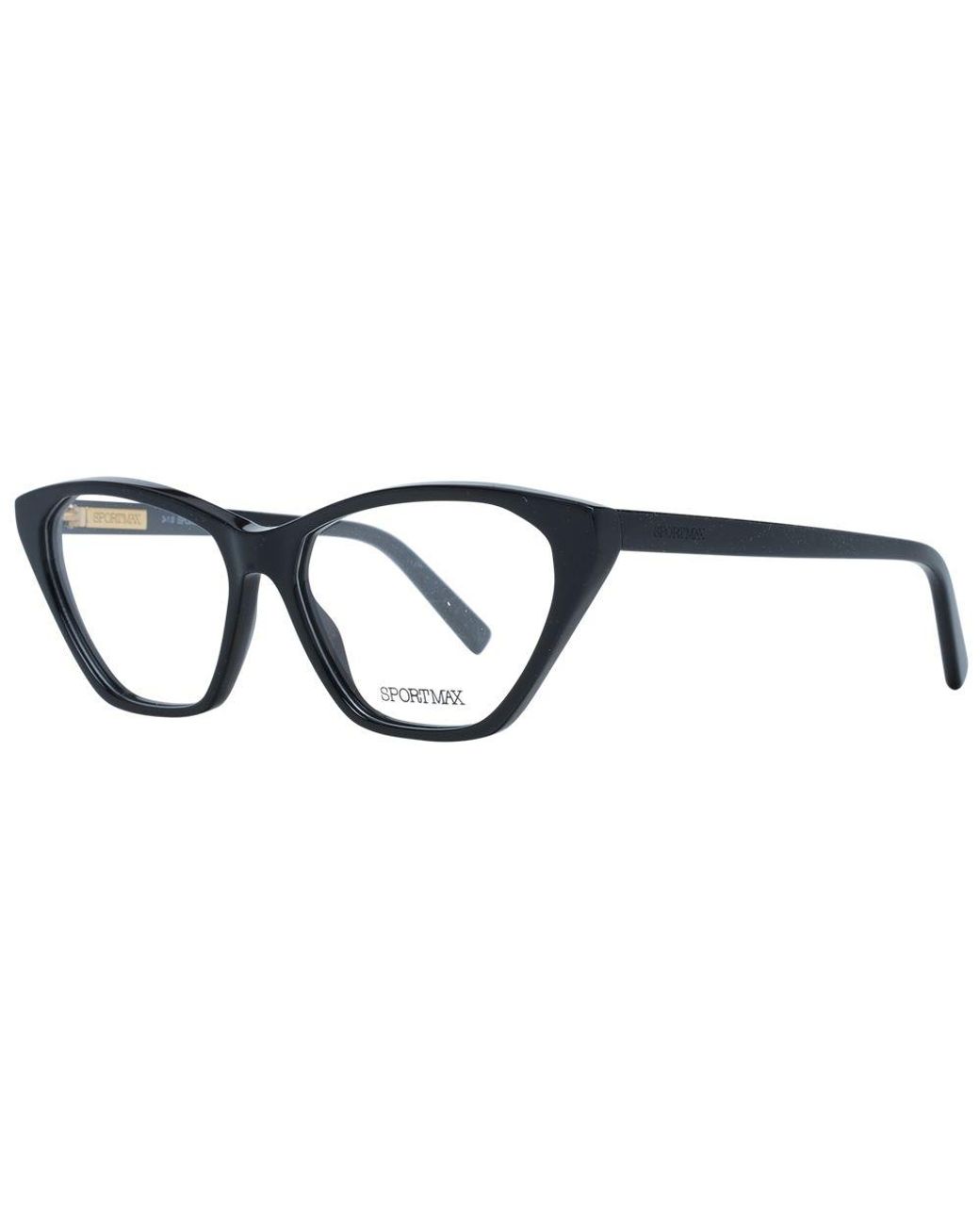 Sportmax Black Acetate Glasses (Frames)