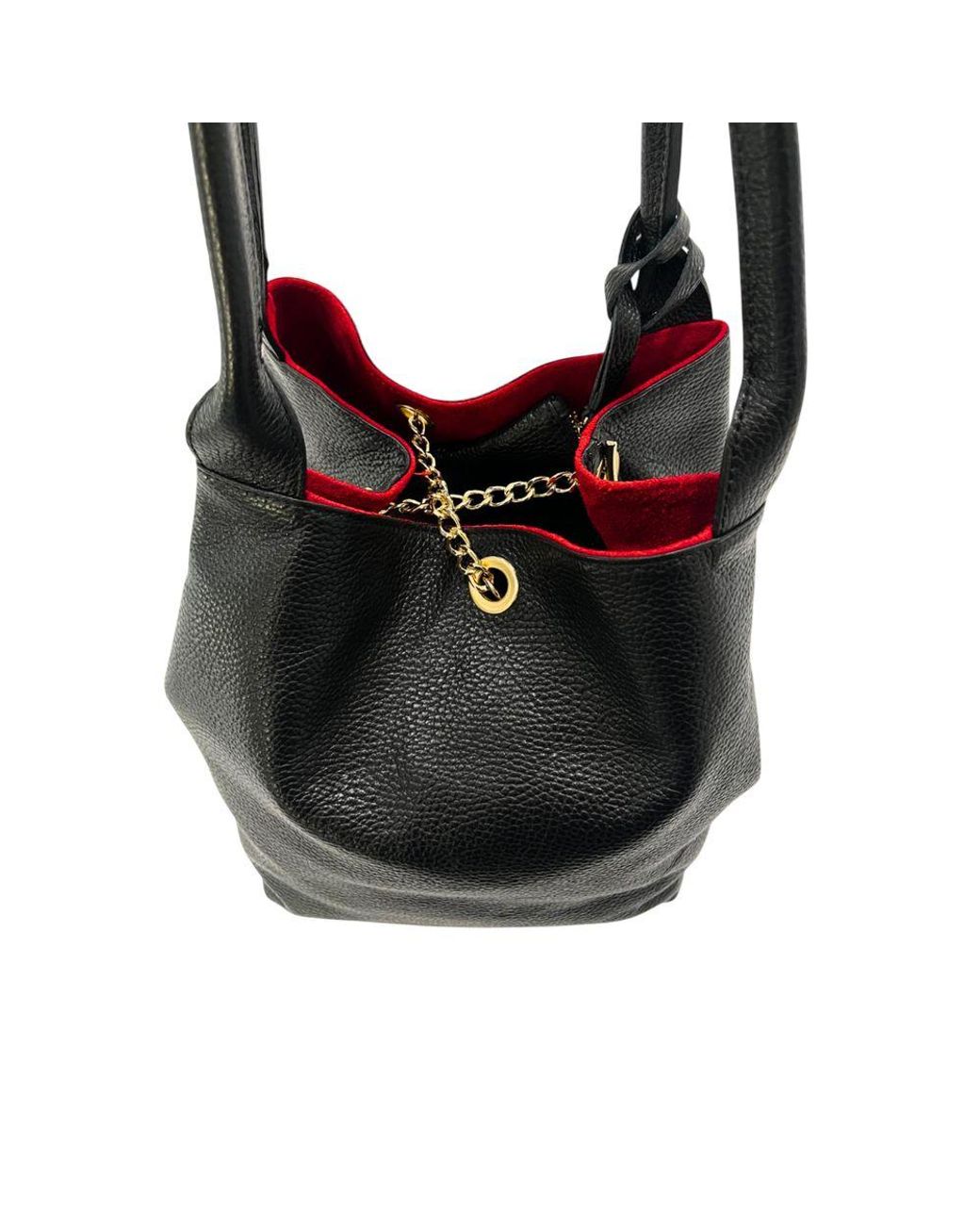 Baldinini Black Cow Shoulder Bag