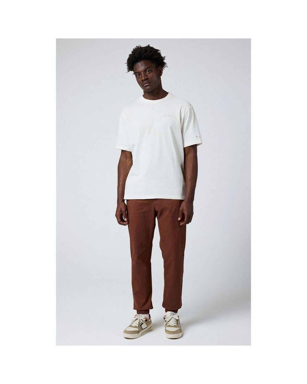 Champion Blue Cotton Joggers (Workout Pants) for men