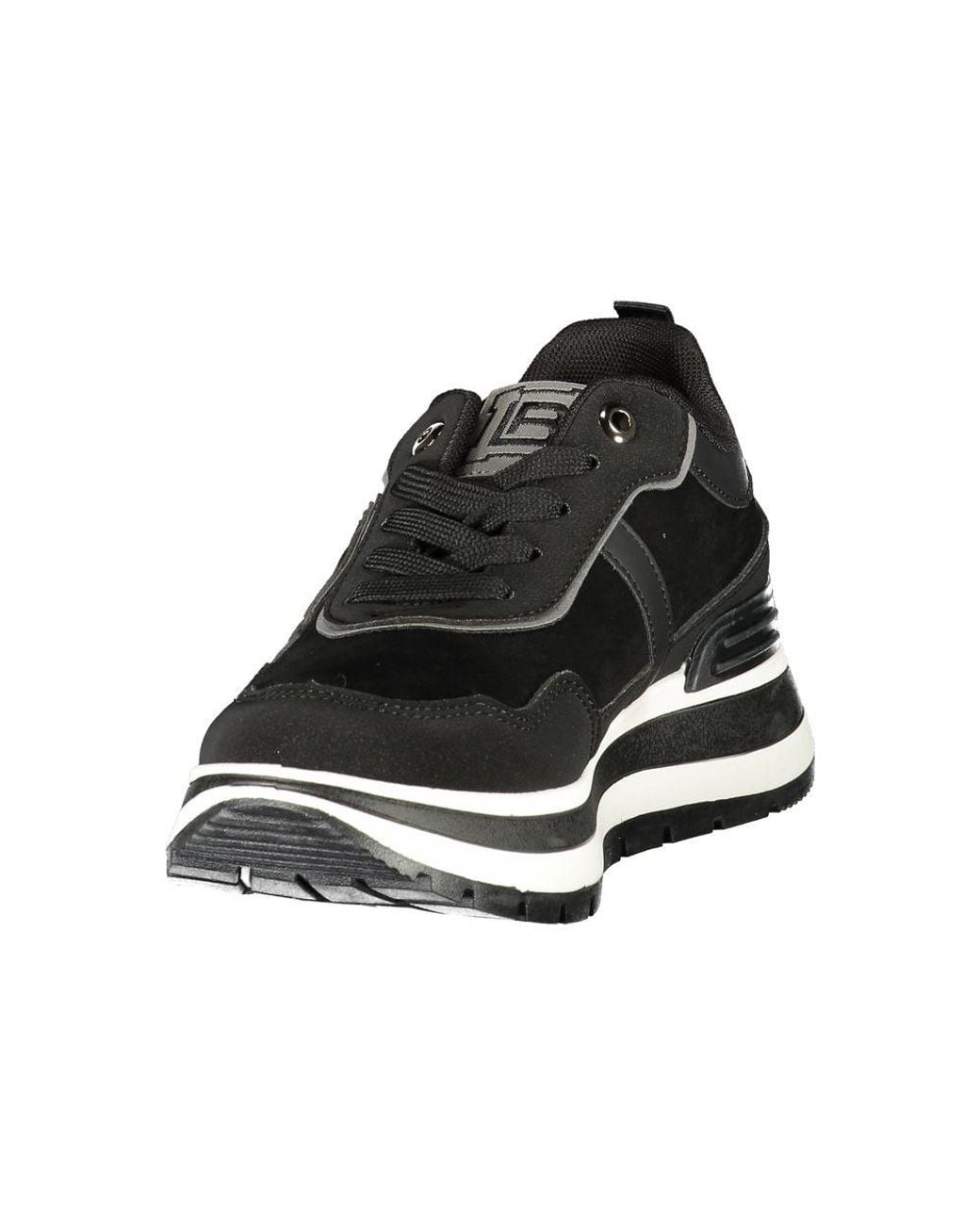 Laura Biagiotti Black Polyurethane 's Sneaker