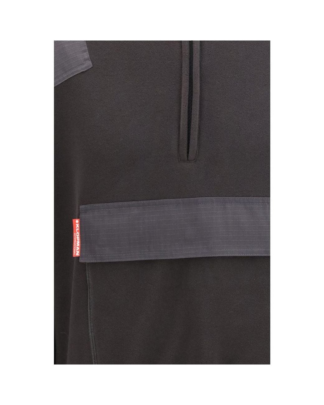 GR10K Gray Black Polyester Sweatshirt for men