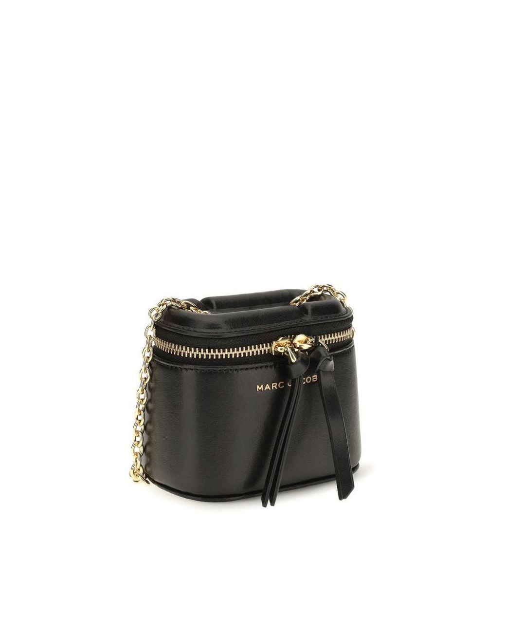 Marc Jacobs Black Calf Leather Bos Taurus Shoulder Bag