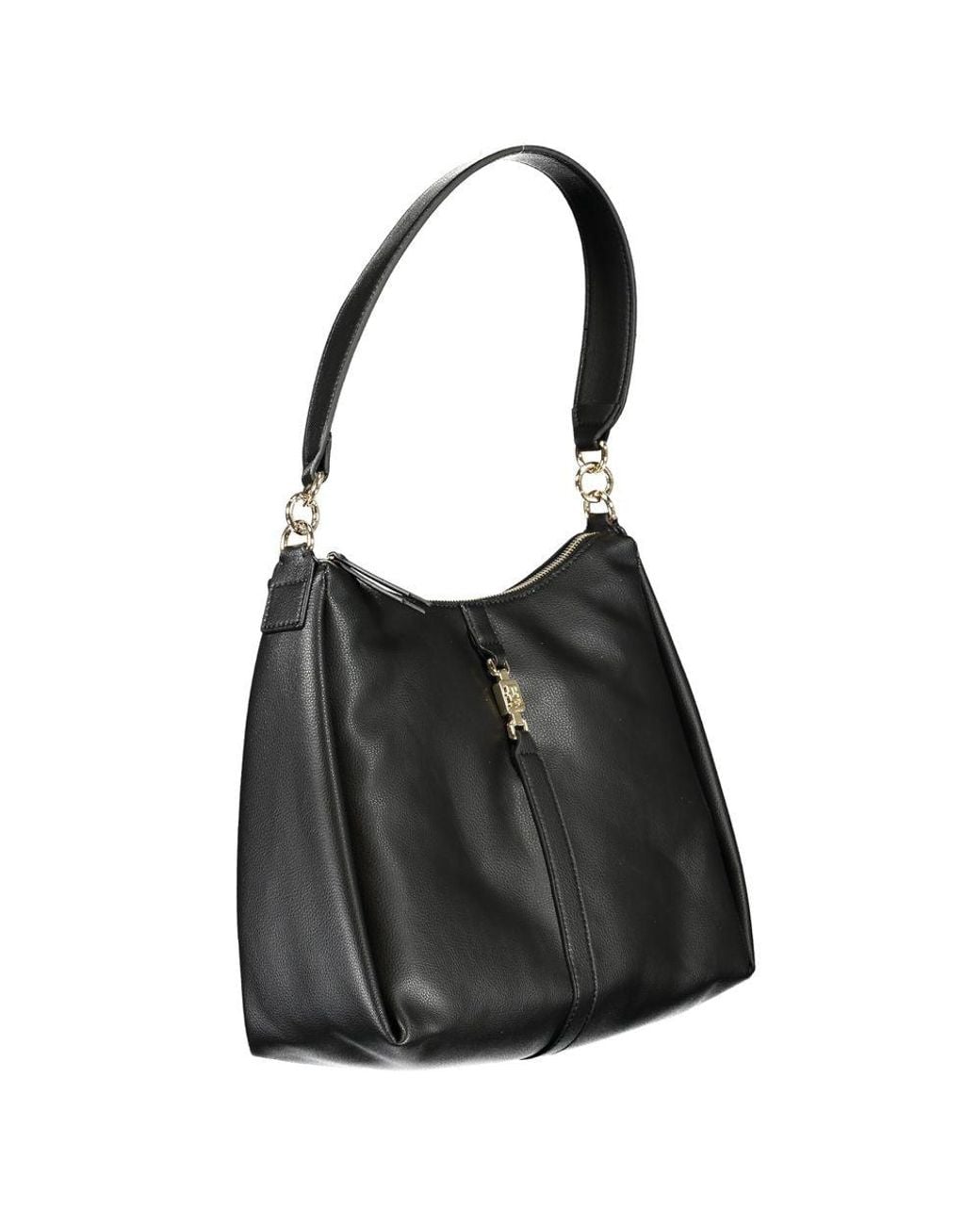 Tommy Hilfiger Black Polyester Shoulder Bag