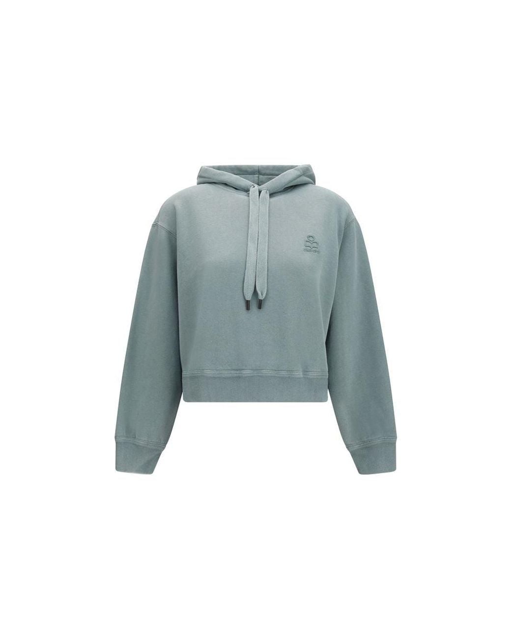 Isabel Marant Blue Gray Cotton Sweatshirt