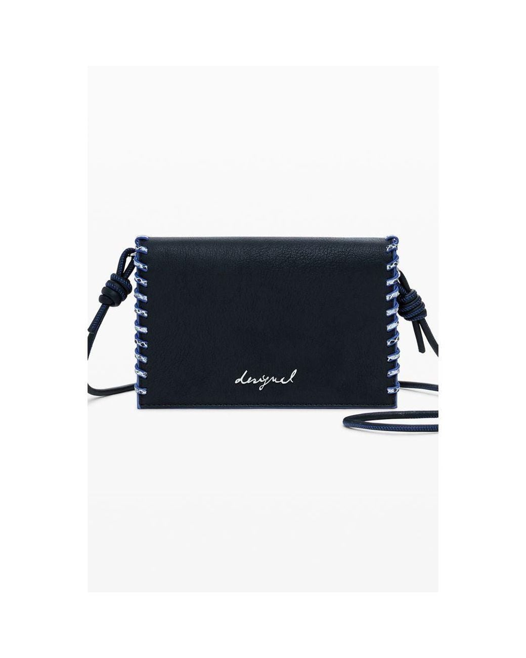 Desigual Blue Nero Poliuretano Wallet