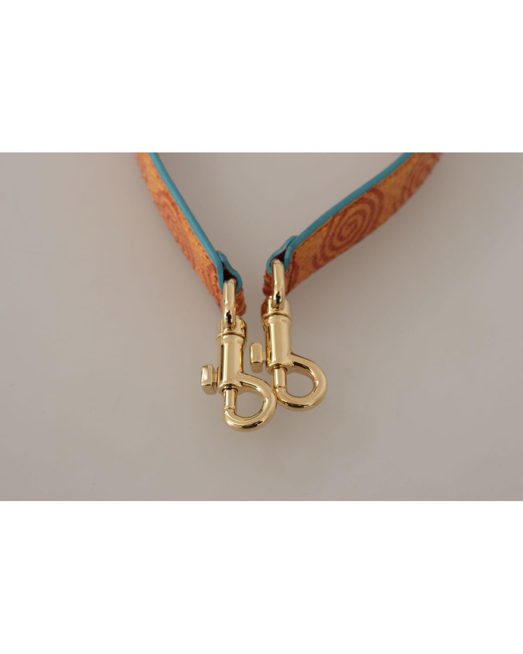 Dolce & Gabbana Brown Chic Leather Shoulder Strap Accessory