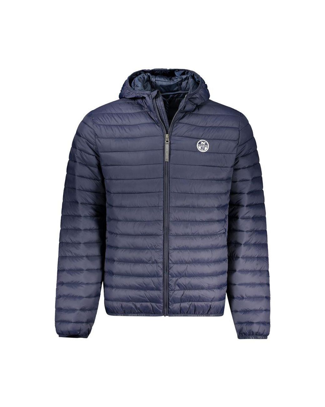 North Sails Blue Polyamide Men's Jacket for men