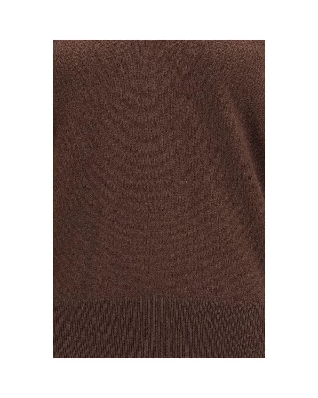 Brunello Cucinelli Brown Cashmere Sweater
