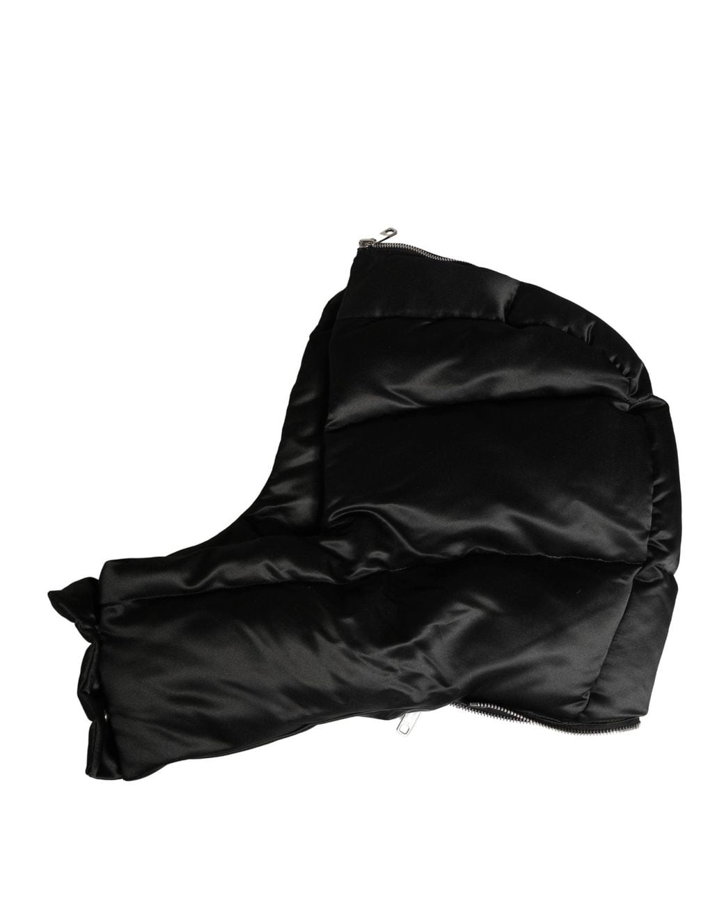 Dolce & Gabbana Black Polyester Whole Head Wrap Capello Hat for men