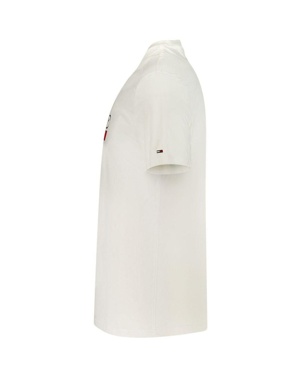 Tommy Hilfiger White Cotton T-Shirt for men
