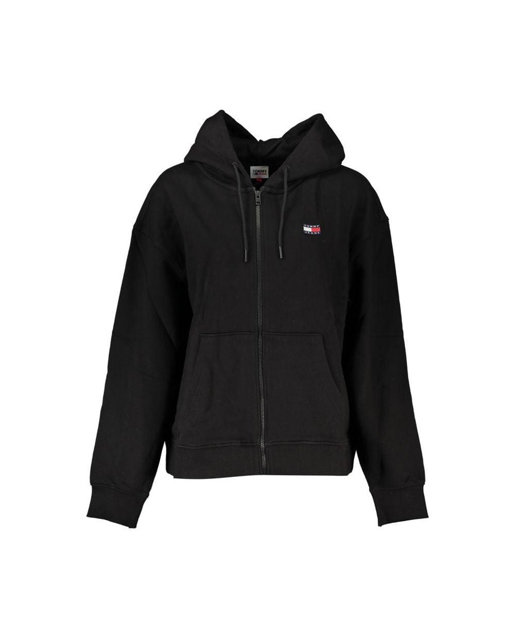 Tommy Hilfiger Black Cotton Sweatshirt