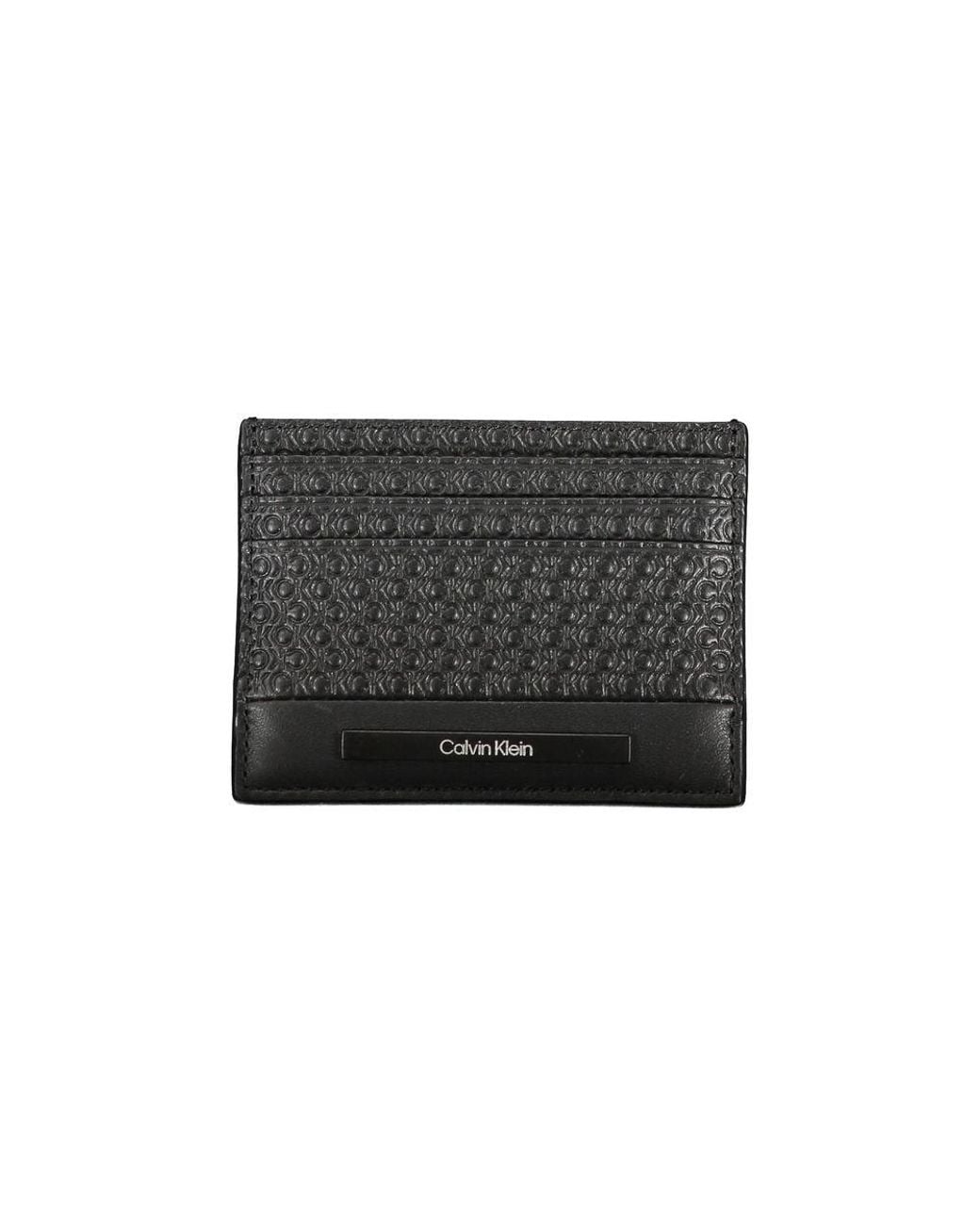 Calvin Klein Black Polyester Wallet for men