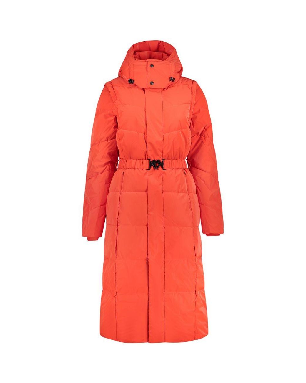 Desigual Red Rosso Poliuretano Jacket