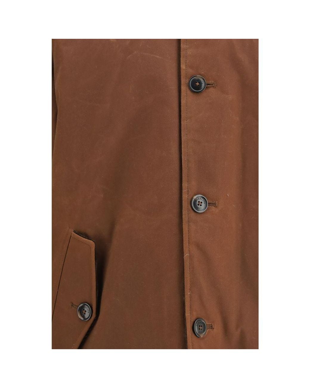Baracuta Brown Cotton Full for men
