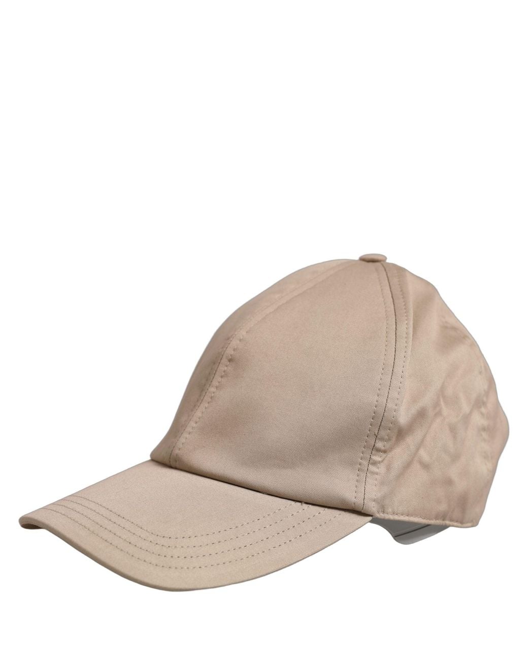 Dolce & Gabbana Natural Cotton Stretch Baseball Capello Hat for men