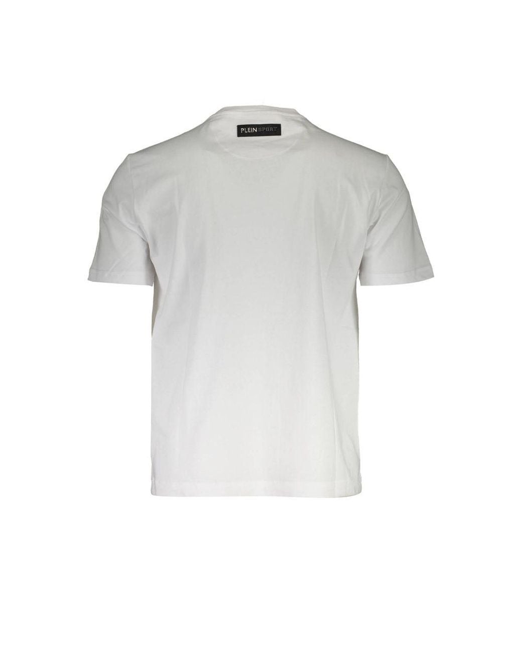 Philipp Plein Blue Cotton T-Shirt for men