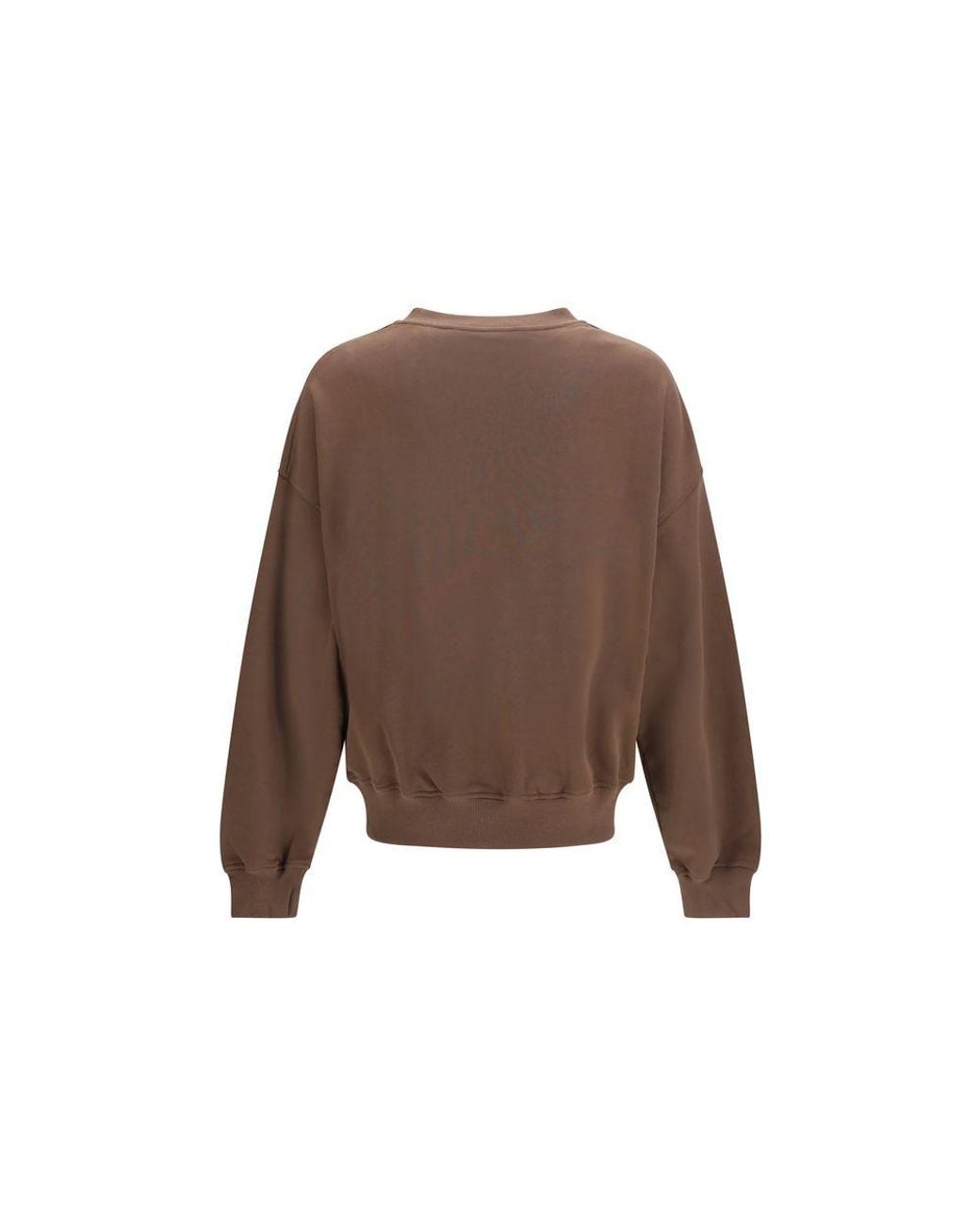 Palm Angels Brown Cotton Sweatshirt for men